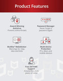 McAfee Total Protection 2020 Antivirus Internet Security Software, 5 Device , 1 Year - Download