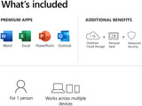 Download Microsoft 365 Personal | lifetime Subscription, 1 person | Premium Office apps | 1TB OneDrive cloud storage | PC/Mac Download